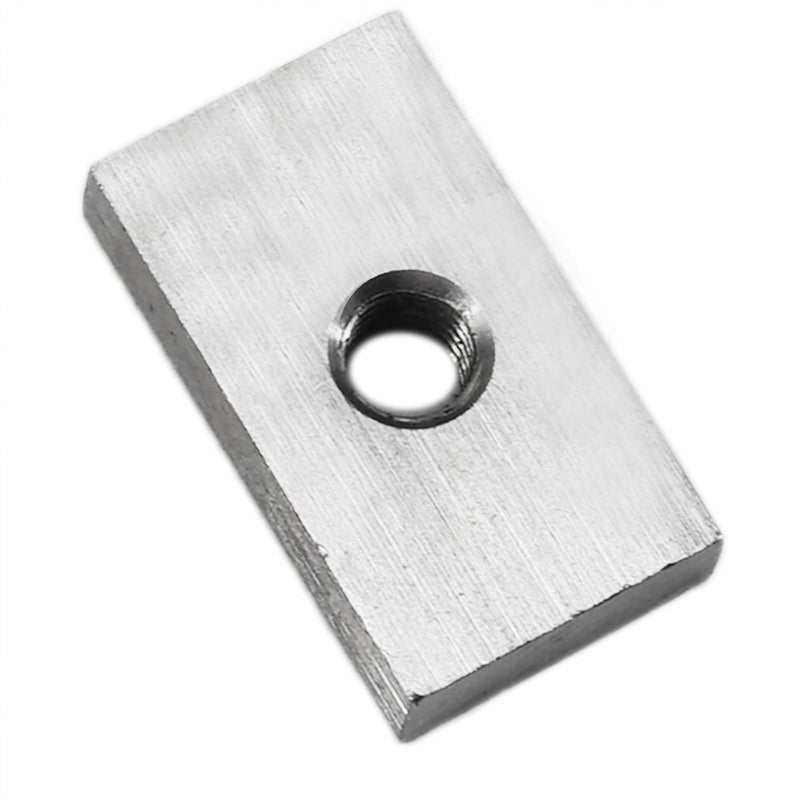 Faspiroty 6Pcs M8 Rectangular Nut Stainless Steel Square Nut Fastener for Furniture Connector Machinery 34x20x4mm - Image 2